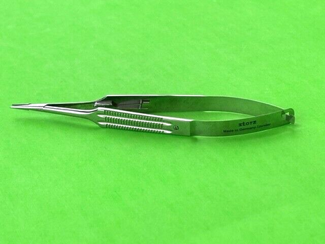 Karl Storz Surgical 5-1/2" Straight Castroviejo Needle Holder With Lock