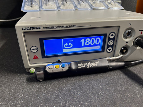 Stryker Formula Core 375-704-500 Shaver W/ Crossfire Set & FREE Blades TESTED