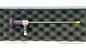 Stryker 502-654-010 4.0mm 0º 4K Precision™ S Autoclavable Sinus Scope, 155mm