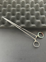 Scanlan 6006-36 Micro Needle Holder, 8-3/4" Straight, Diamond Dust Jaws