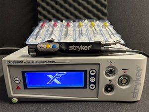 Stryker Formula Core 375-704-500 Shaver W/ Crossfire Set & FREE Blades TESTED