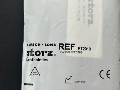 Karl Storz ET2910 Ophthalmic Loading Forceps, Titanium