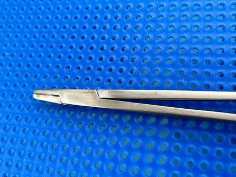 Symmetry Surgical 36-4010 Heaney Needle Holder, 8 1/4", Curved, Tungsten Carbide