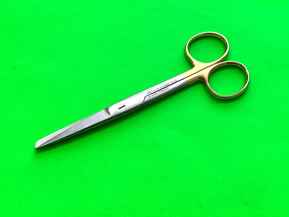 Codman Surgical 36-5040 Operating Scissor, 14cm Sharp/Blunt Straight TC Jaws