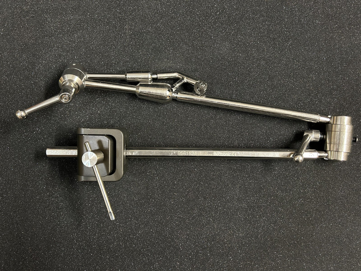 Medtronic 9561524 Table Mounted Retractor Arm with 9561523 Automated Rail Clamp
