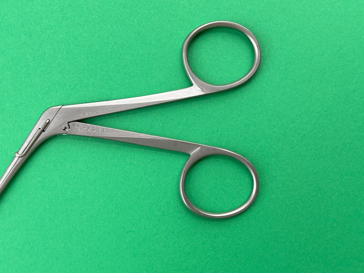 V.Mueller Surgical Alligator Ear Cup Forceps, Straight 10cm Shaft