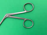 V.Mueller Surgical Alligator Ear Cup Forceps, Straight 10cm Shaft