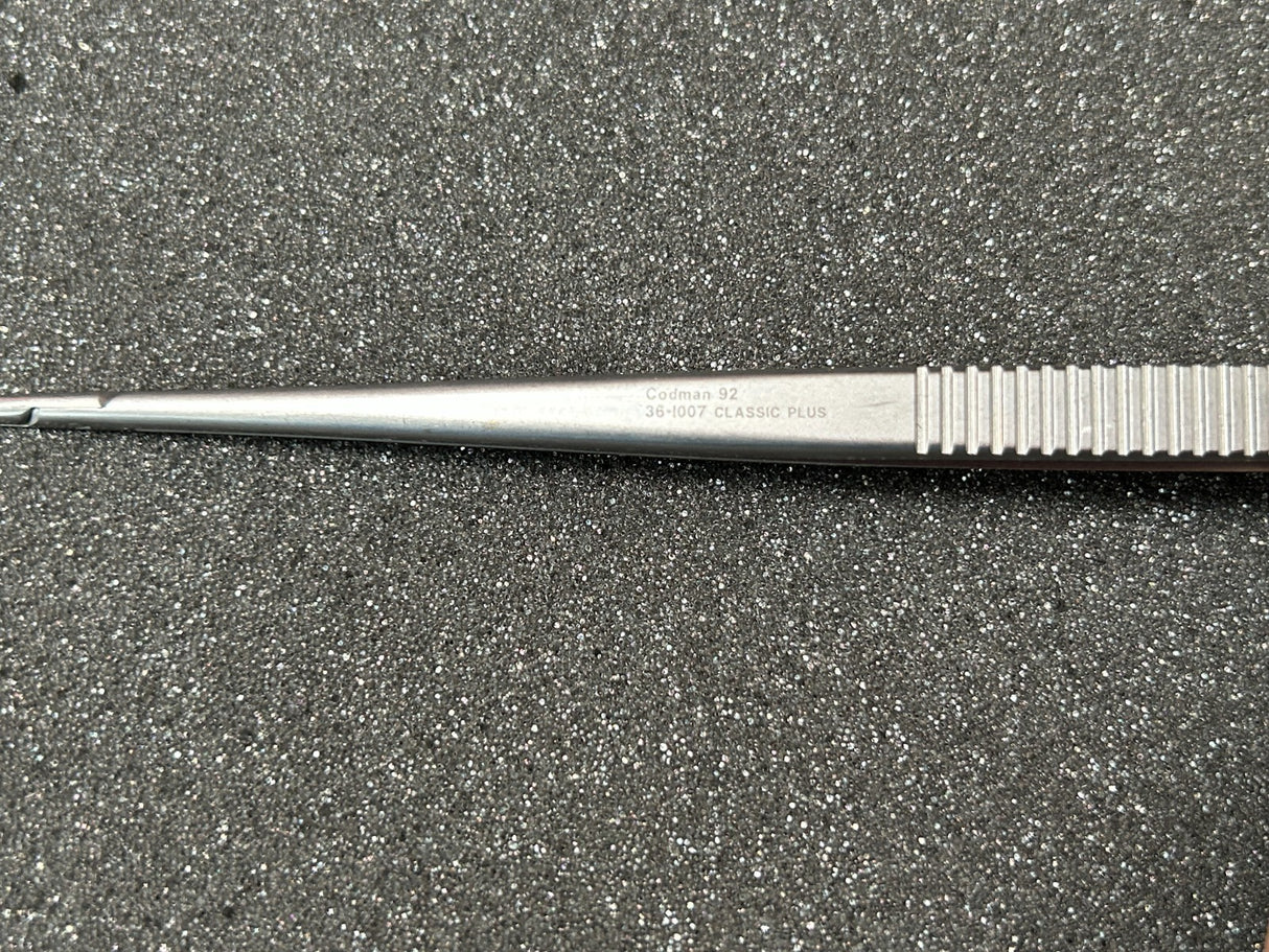 Codman 36-1007 Locking Needleholder, 8-3/4", TC