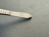Weck 466200 CUSHING DRESSING FORCEPS Straight, Serrated, 7"