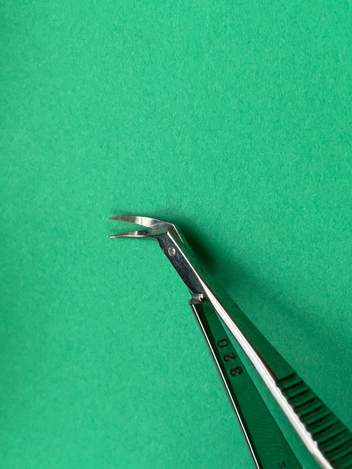 Karl Storz Surgical Eye Scissors, Delicate, Curved Left