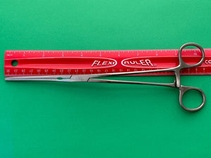 Pilling Surgical 10-3/8" Glover Clamp Straight Angled Shaft