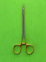V.Mueller Surgical Vital Cooley Microvascular Needle Holder, Straight, Serrated