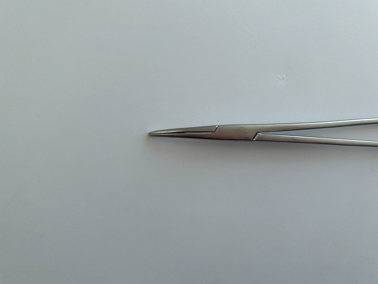 Jarit Schnidt Forceps, Rings Closed, Half Curved, 7 1/2", 449-310