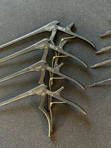Set of 9 Aesculap & Medtronic Kerrison Rongeur/Punch 40° 1mm-5mm Spine/Neuro