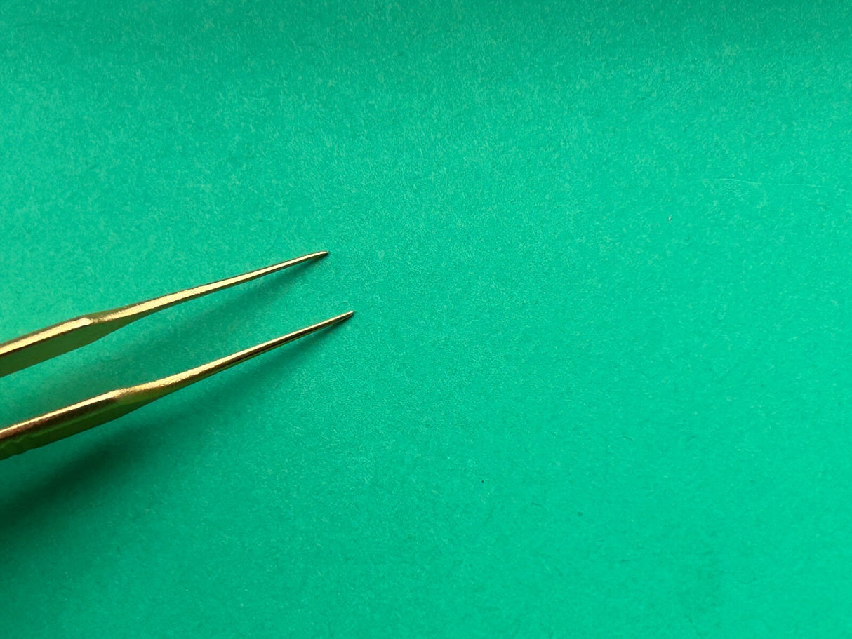 Kirwan Surgical Straight 3-1/2" Iris Bipolar Forceps 0.4mm, With FREE Cable