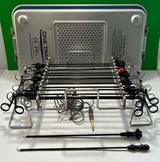 Stryker, V.Mueller, Jarit Laparoscopic 5x33cm Monopolar 13 Instrument Set W Tray