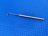 Karl STORZ E4991 Gass Retinal Detachment Hook, 1.5mm oval hole, 5.6"