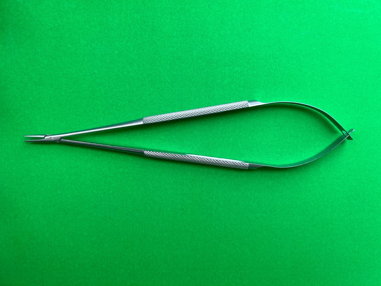 Scanlan 6006-84 Diamond Dust Jacobson Micro Needle Holder 7-1/4” *GERMANY*
