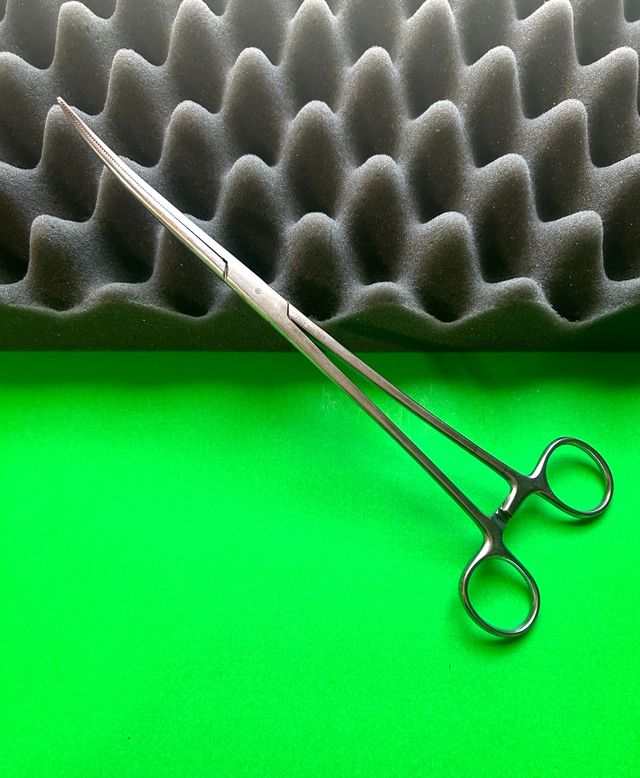 Coller's Instrument JARIT 305-362 JARIT-CRAFOORD ( COLLER ) FORCEPS , Curved 9 1/2'' – AMED ...