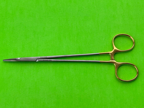Symmetry Surgical 7" TC Microvascular Needle Holder, Serrated Jaws